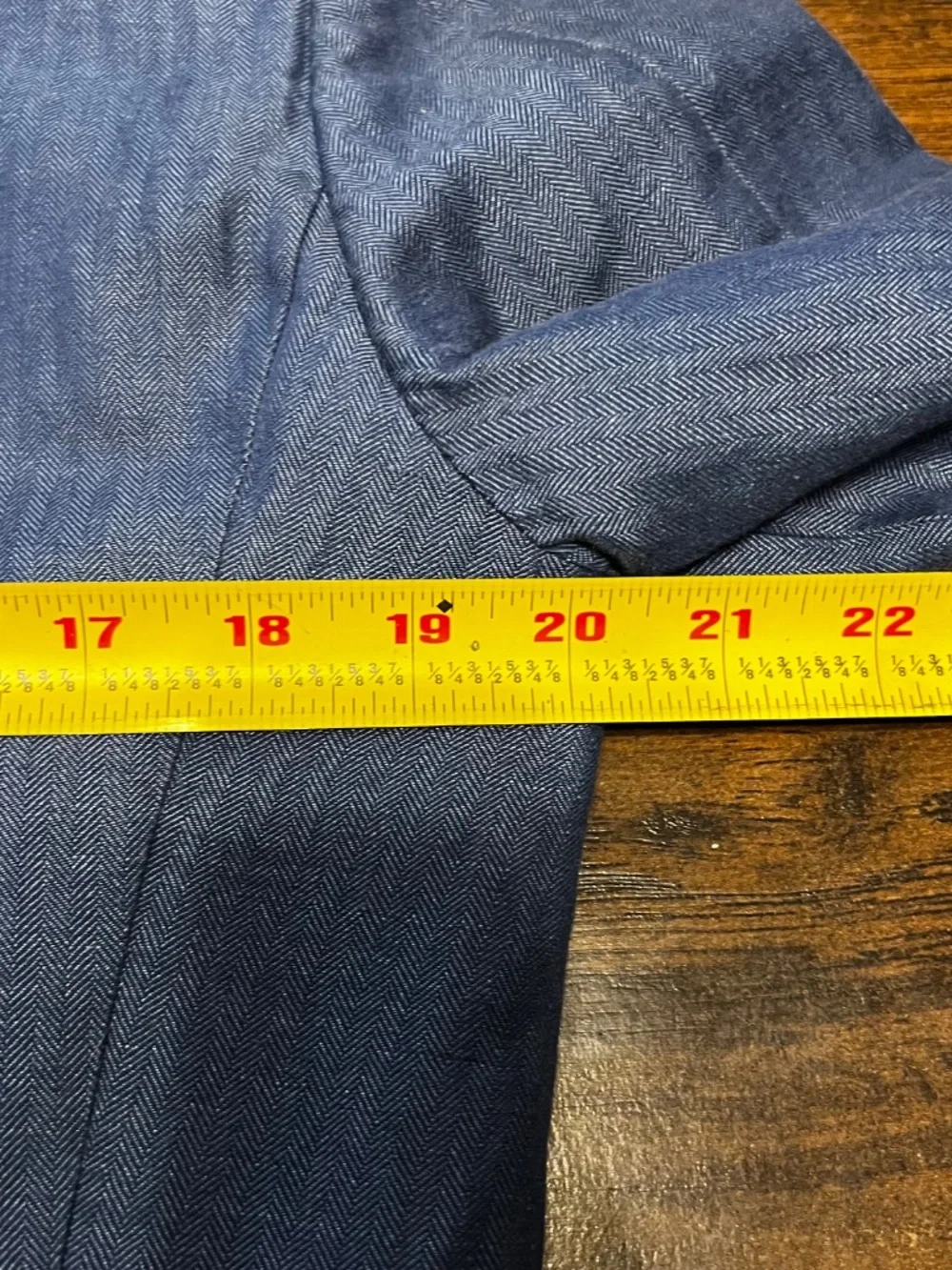 Ermenegildo Zegna 3 Button Travel Suit Jacket Men's 52L Blue Linen Blend Blazer - Picture 12 of 15